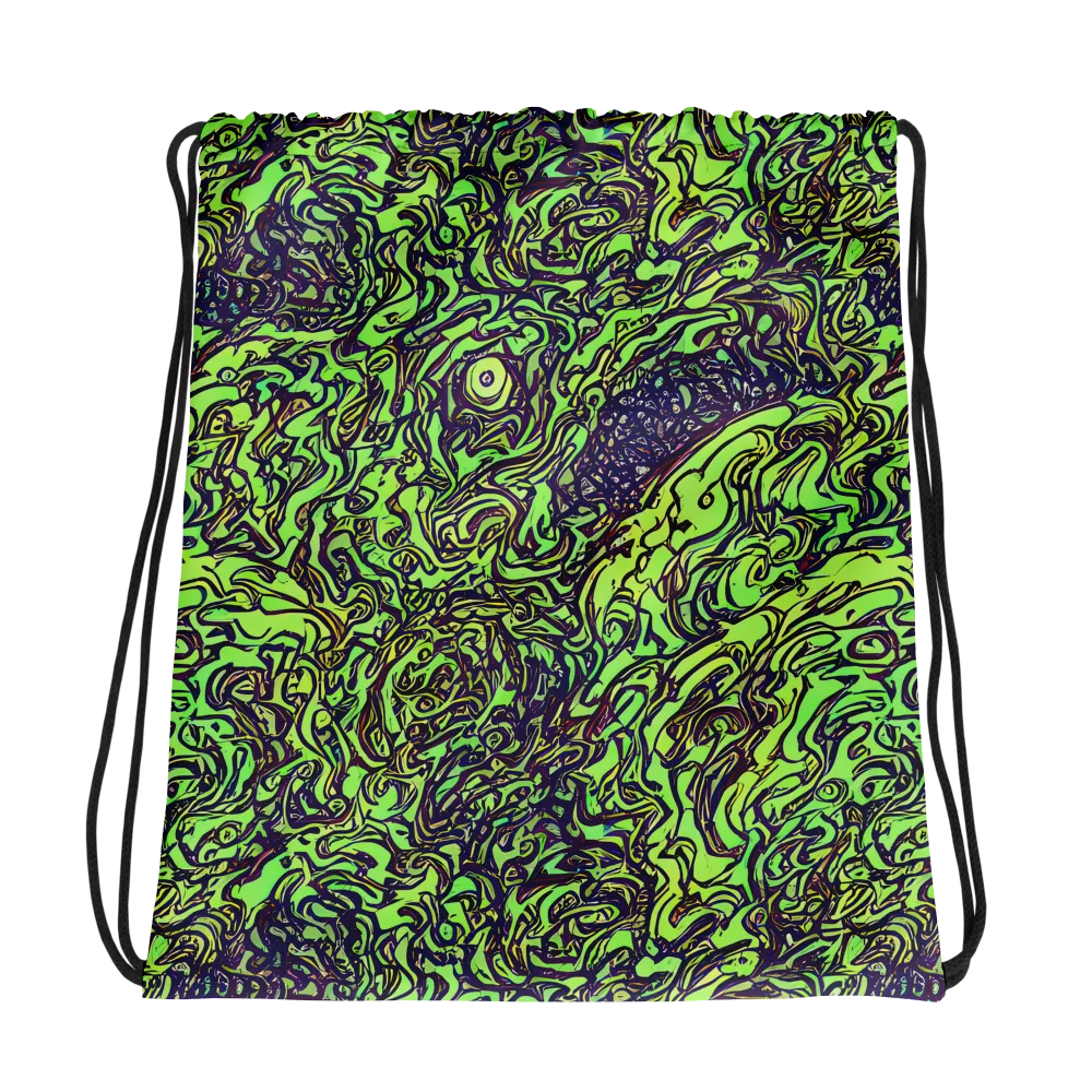 Chaos Garden on Drawstring Bag — Photo