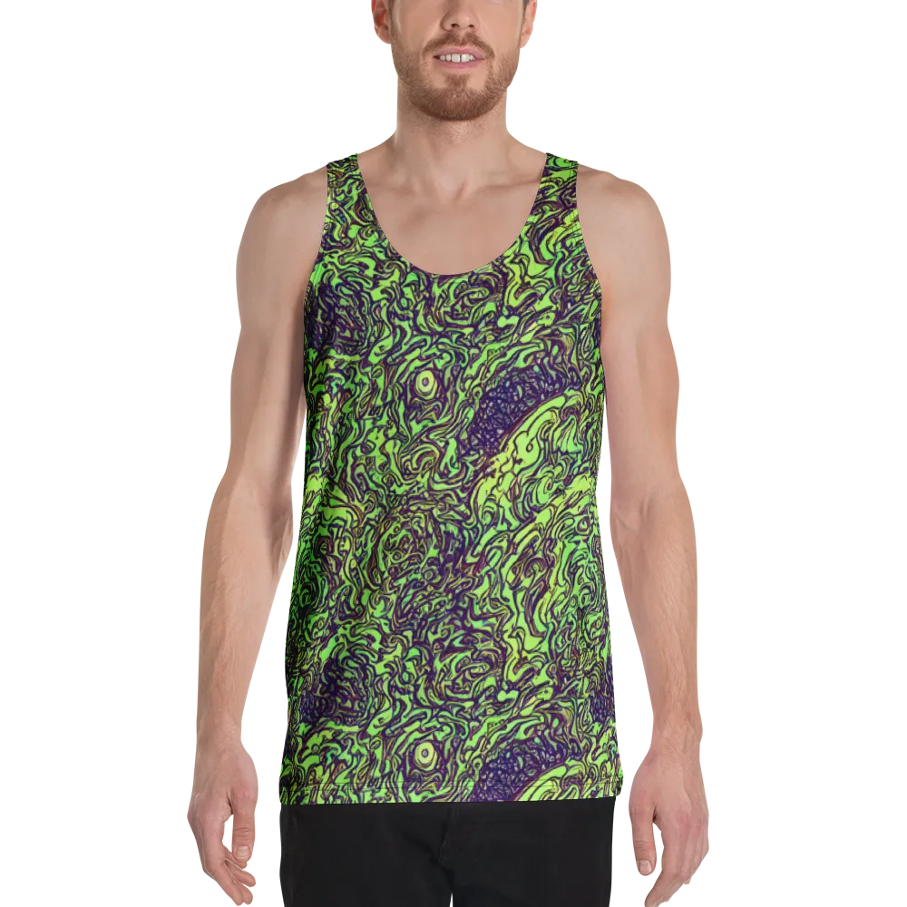 Chaos Garden on Men's Tank Top — Front