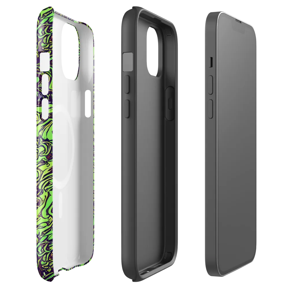 Chaos Garden on MagSafe Tough Case for iPhone® — Front