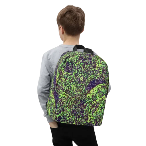 Chaos Garden on a Minimalist Backpack
