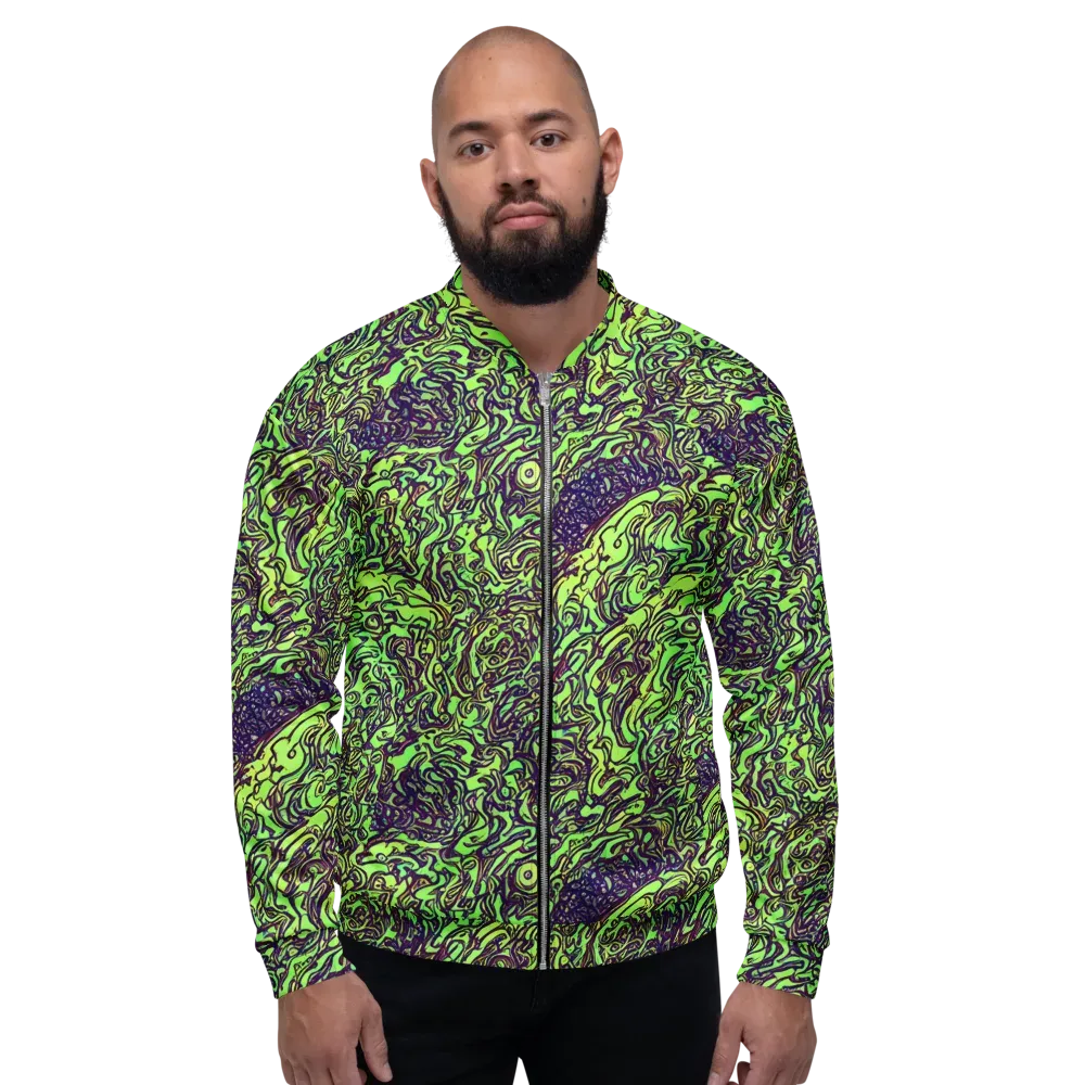 Chaos Garden on Bomber Jacket — Front
