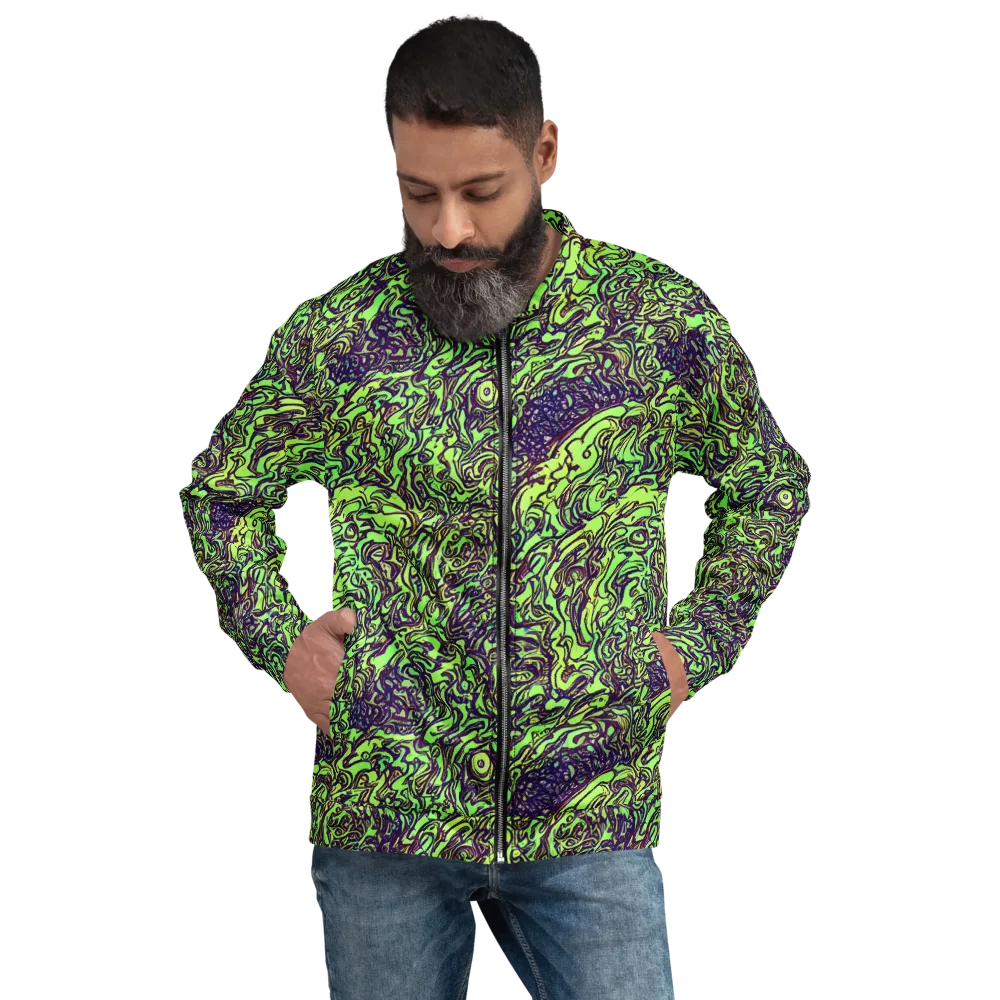 Chaos Garden on Bomber Jacket — Front