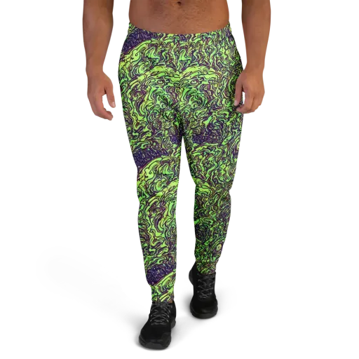 Chaos Garden on a Men's Joggers