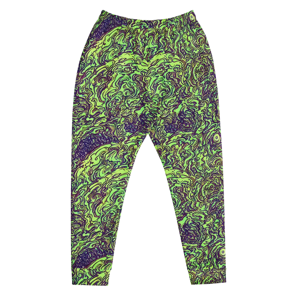 Chaos Garden on Men's Joggers — Front
