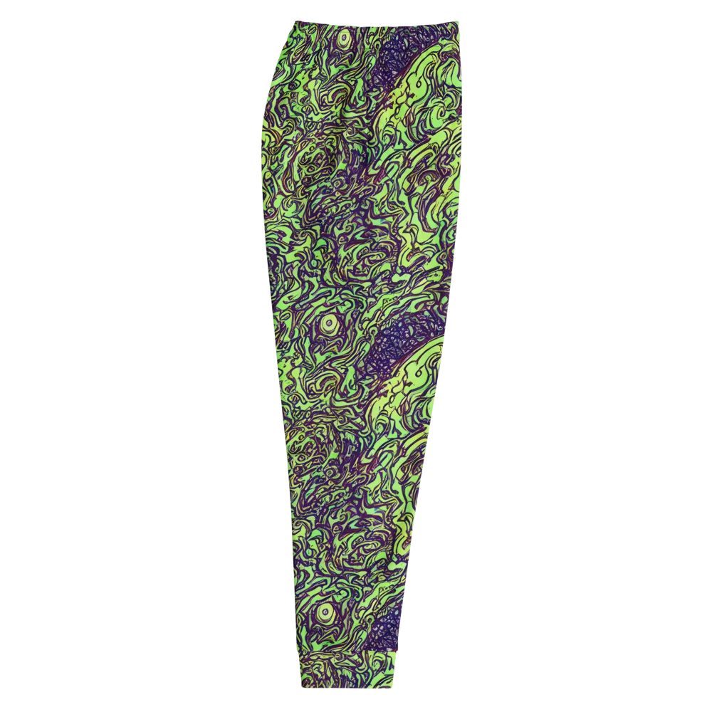 Chaos Garden on Men's Joggers — Right