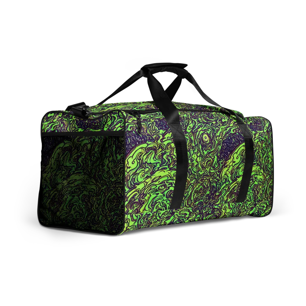 Chaos Garden on Duffle Bag — Right Front