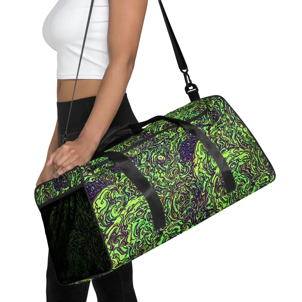 Chaos Garden on Duffle Bag — Front