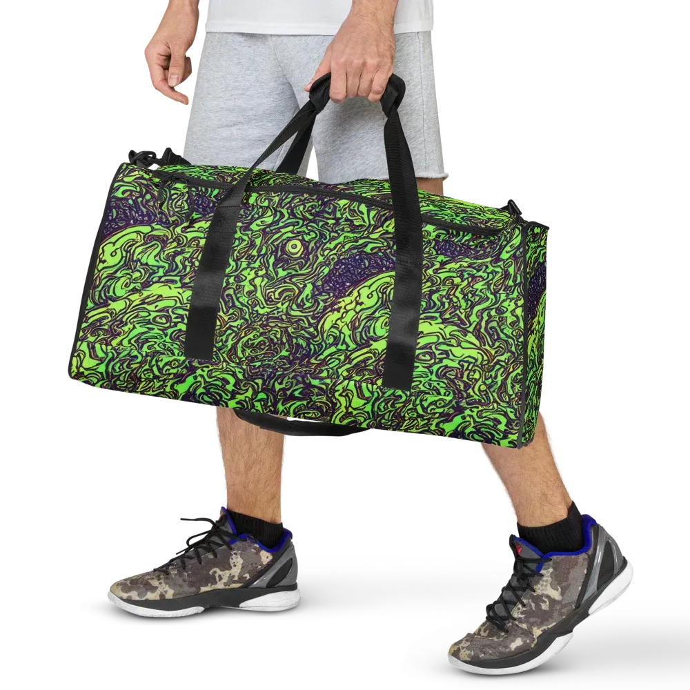 Chaos Garden on Duffle Bag — Front