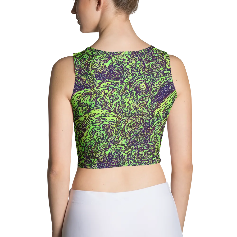 Chaos Garden on Crop Top — Back