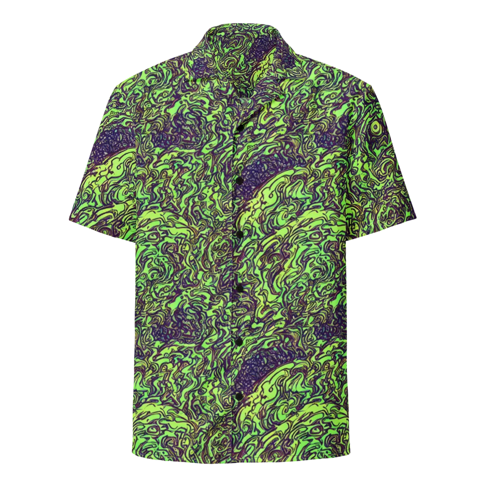 Chaos Garden on Button Shirt — Front