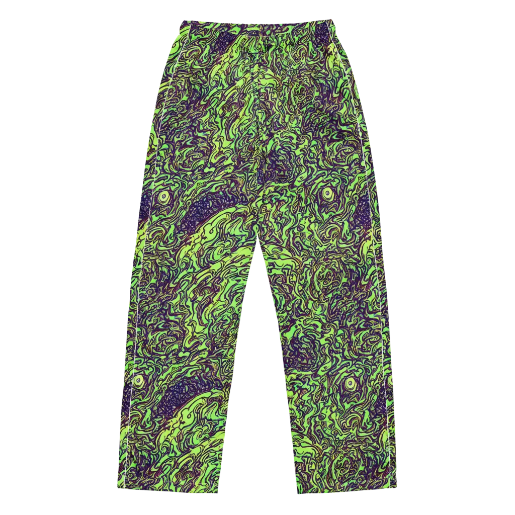 Chaos Garden on Women's Pajama Pants — Front