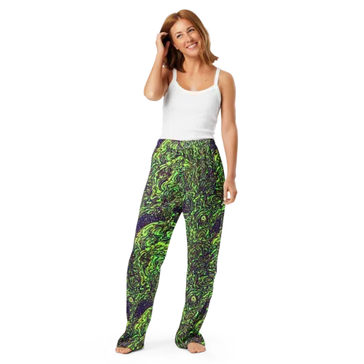 Chaos Garden on a Women's Pajama Pants