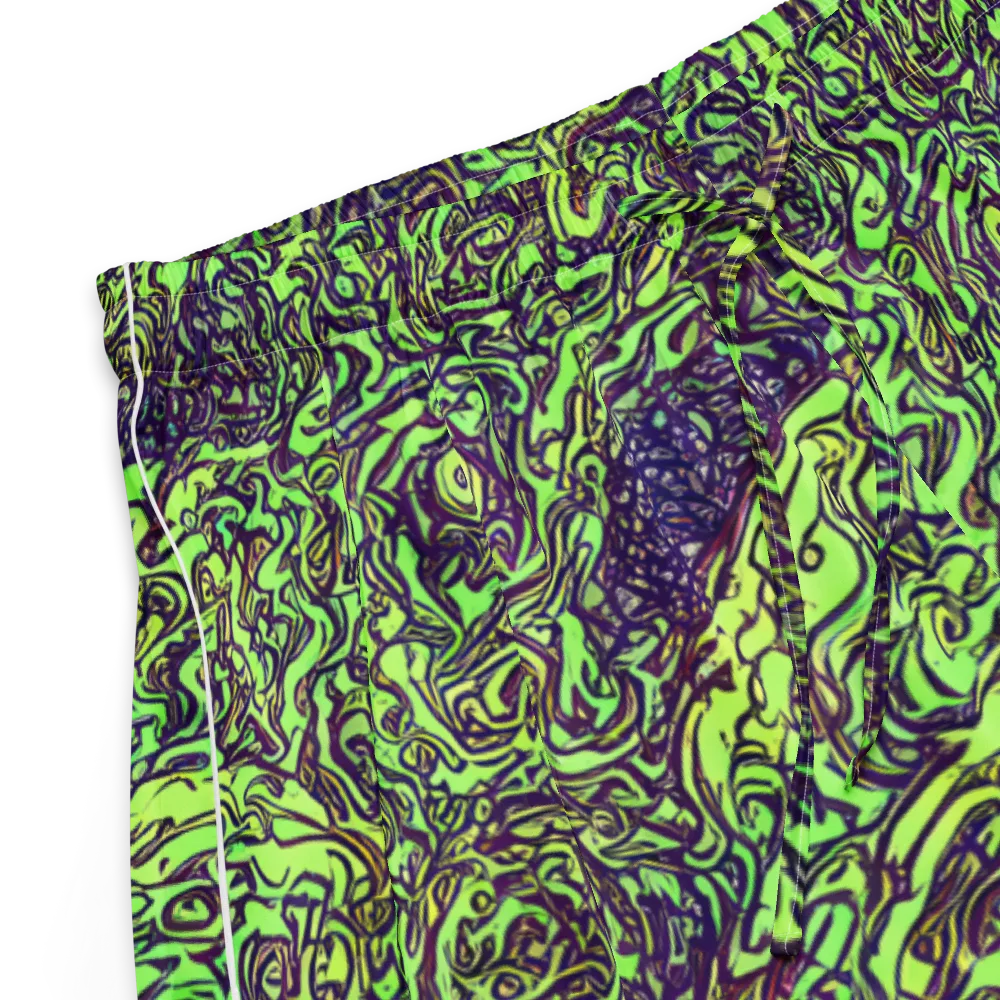 Chaos Garden on Women's Pajama Shorts — Product details