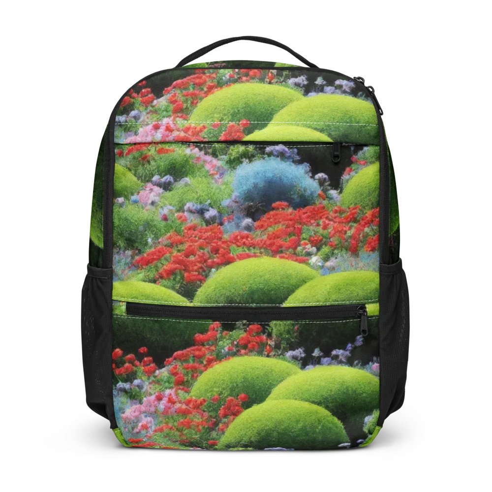 Crimson Moss on Utility Backpack — Front