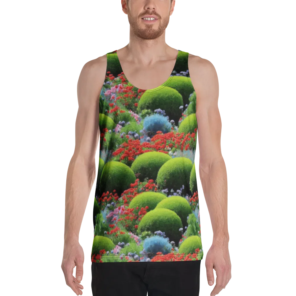 Crimson Moss on Men's Tank Top — Front