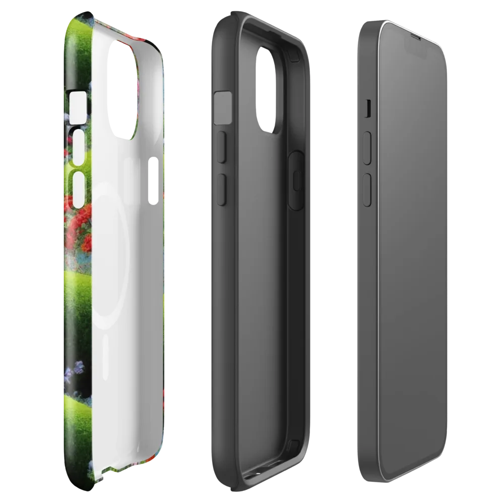 Crimson Moss on MagSafe Tough Case for iPhone® — Front