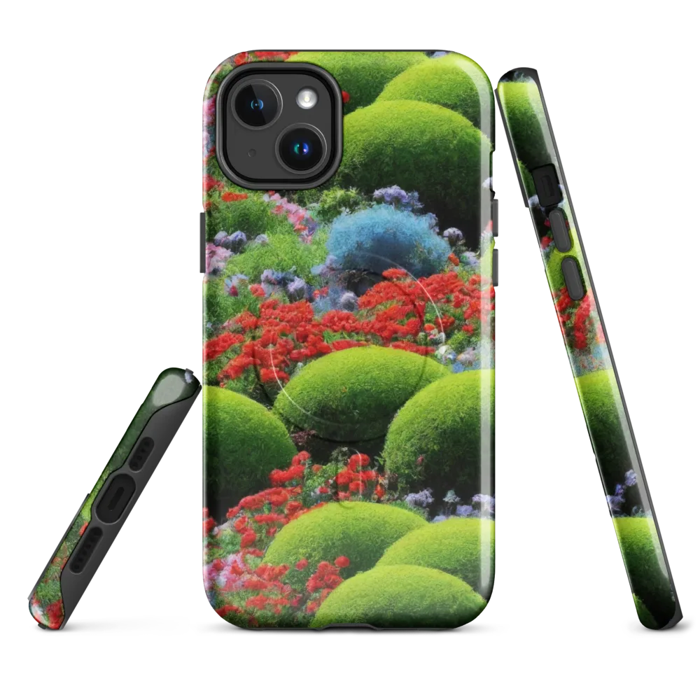 Crimson Moss on MagSafe Tough Case for iPhone® — Front