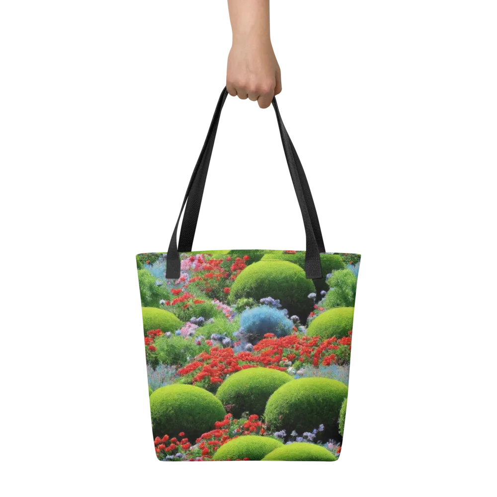 Crimson Moss on Tote Bag — Front