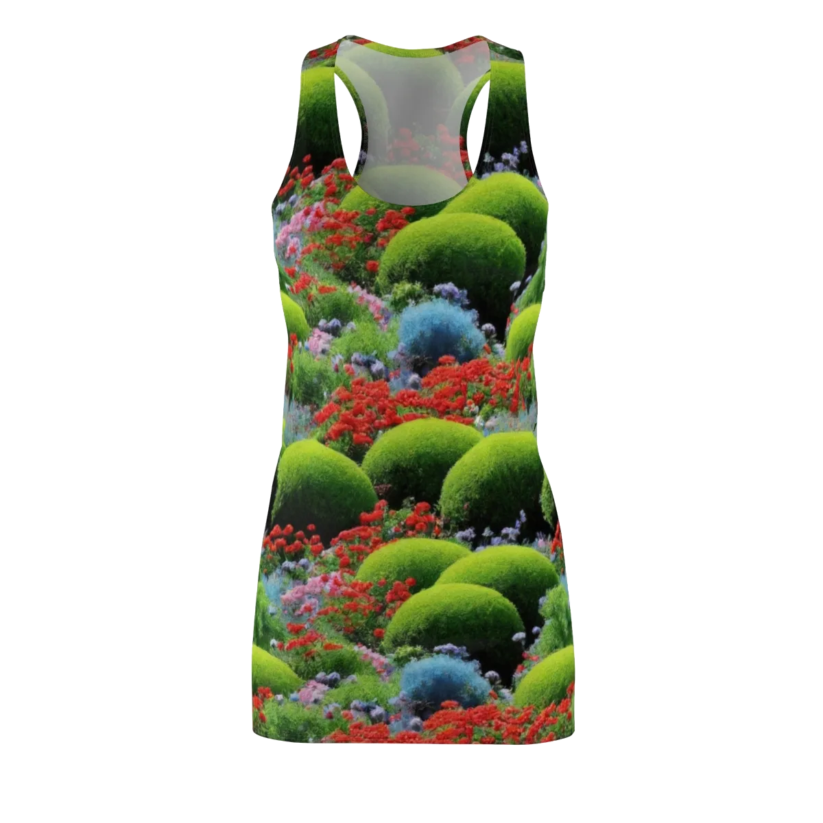 Crimson Moss on Racerback Dress — Front