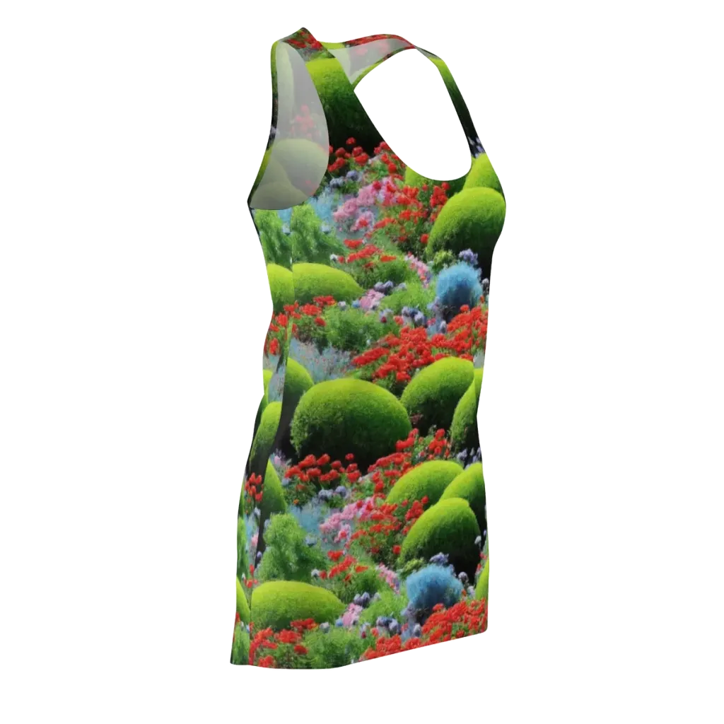 Crimson Moss on Racerback Dress — Front Side