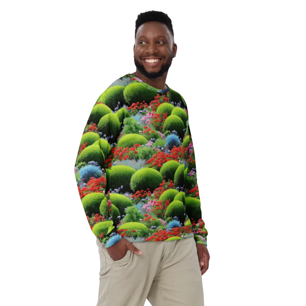 Crimson Moss on Sweatshirt — Front
