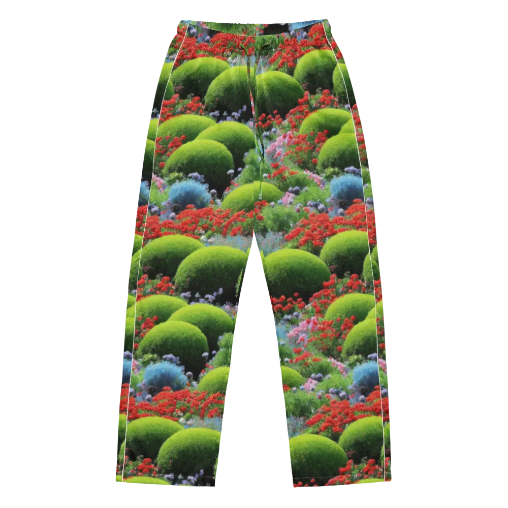 Crimson Moss on Women's Pajama Pants — Front