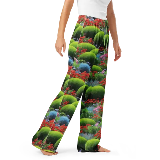 Crimson Moss on a Women's Pajama Pants