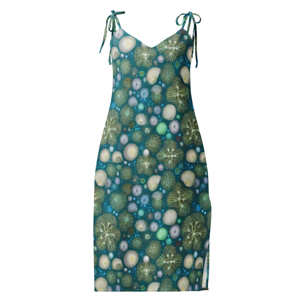 Abyssal Garden on Slip Dress — Front