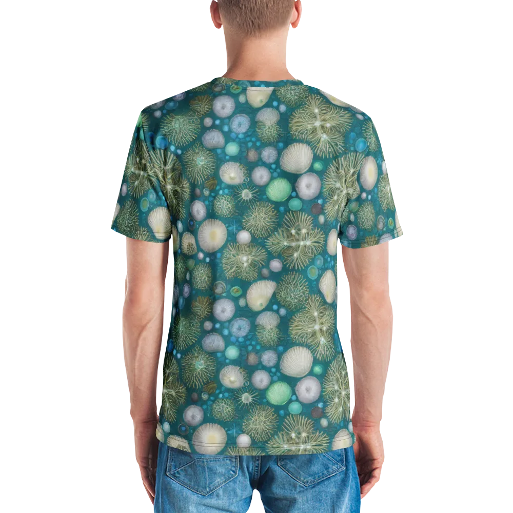 Abyssal Garden on Men's Crew Neck T-Shirt — Back