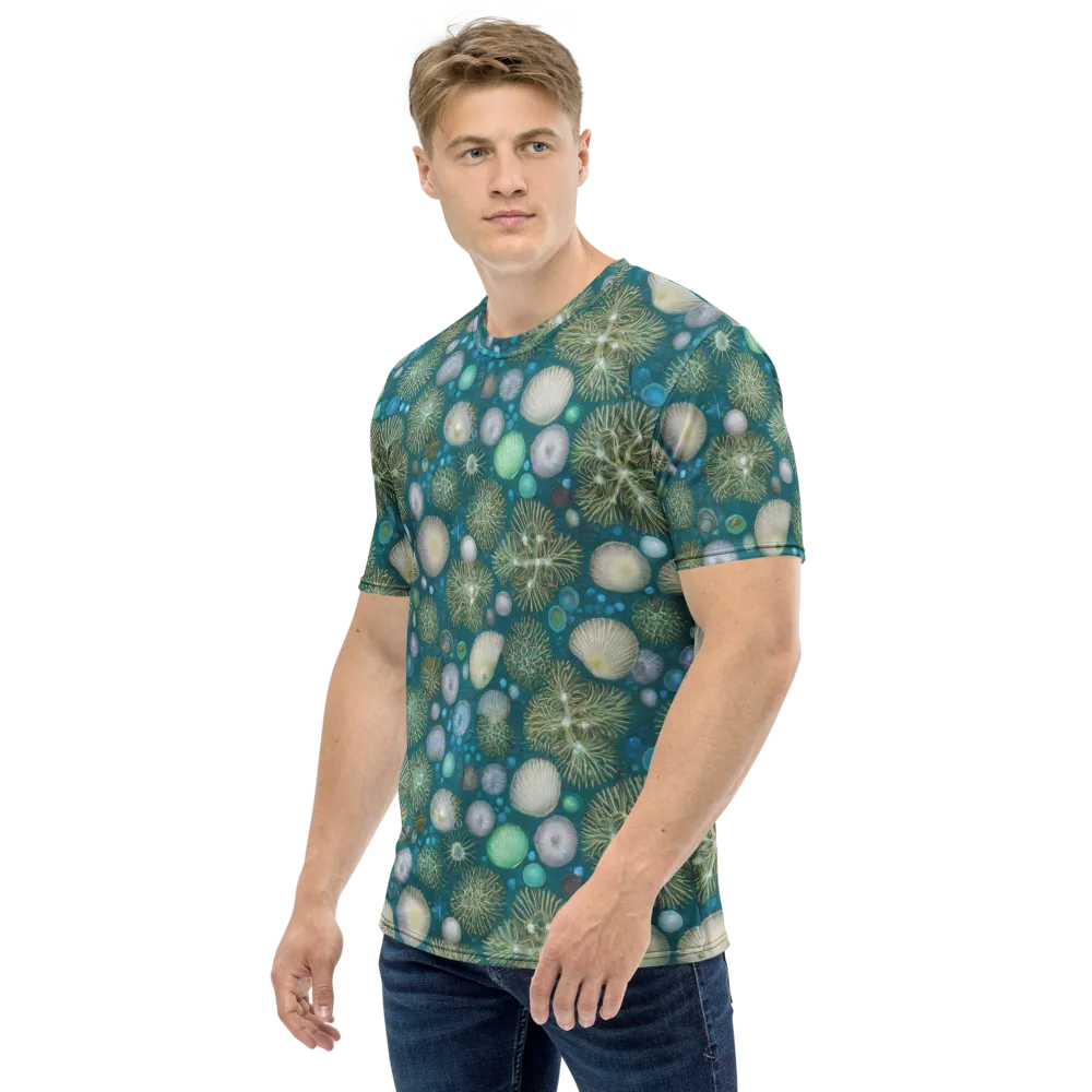 Abyssal Garden on Men's Crew Neck T-Shirt — Left