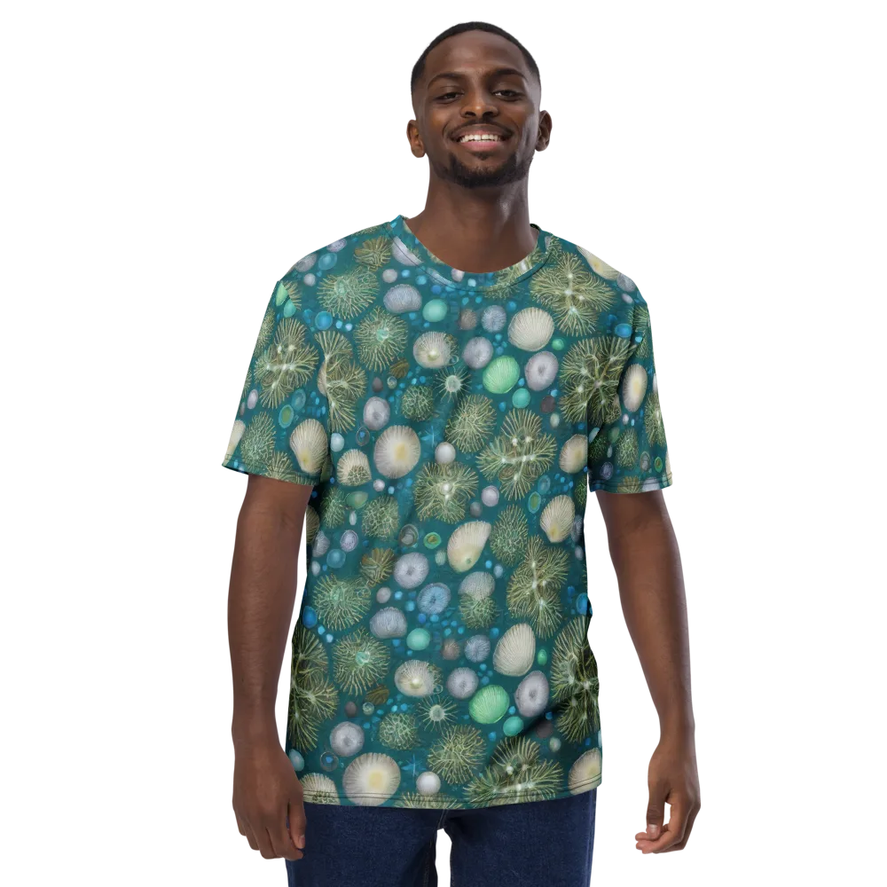 Abyssal Garden on Men's Crew Neck T-Shirt — Front