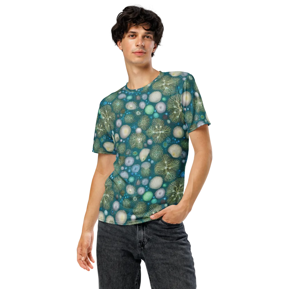 Abyssal Garden on Men's Crew Neck T-Shirt — Front