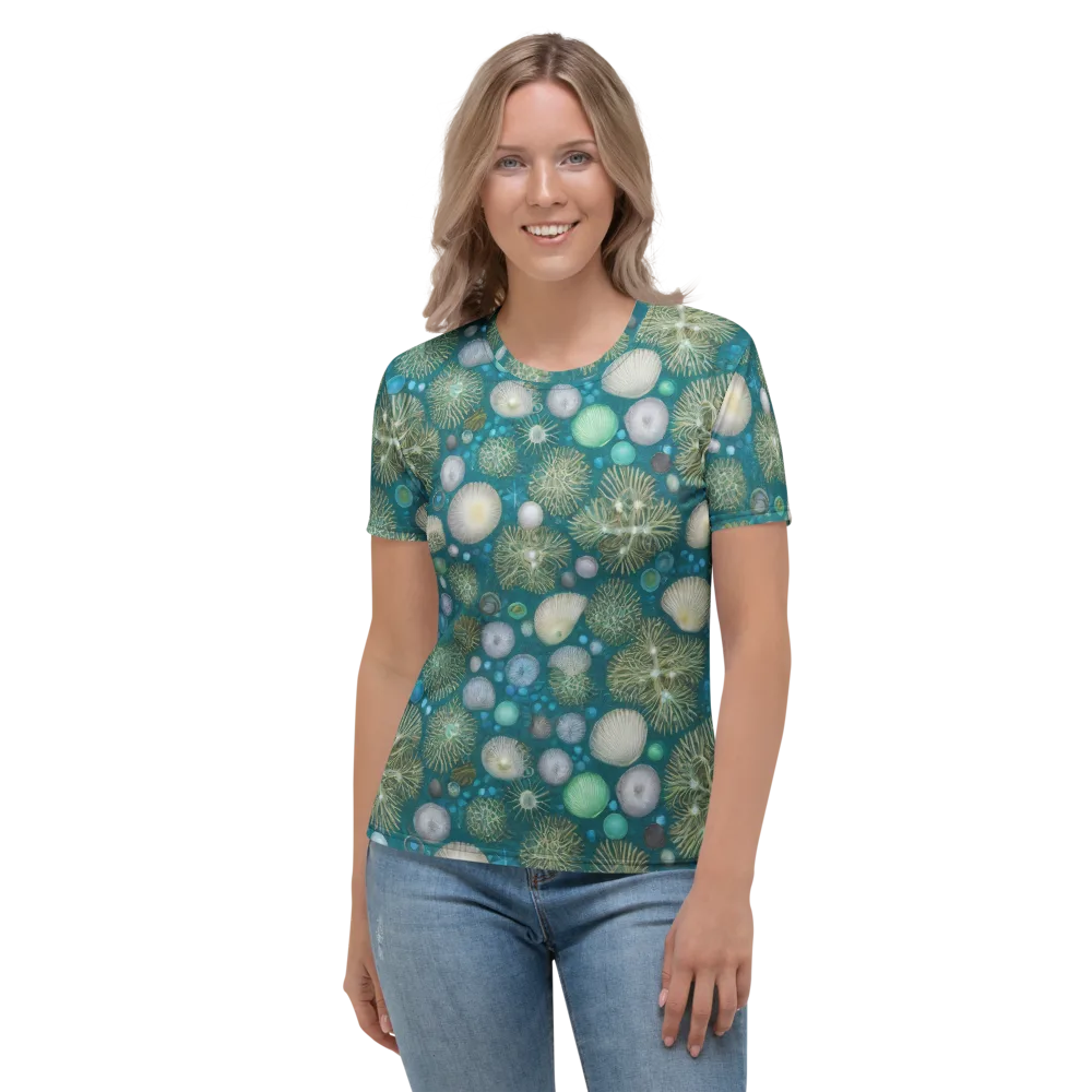 Abyssal Garden on Women's Crew Neck T-Shirt — Front