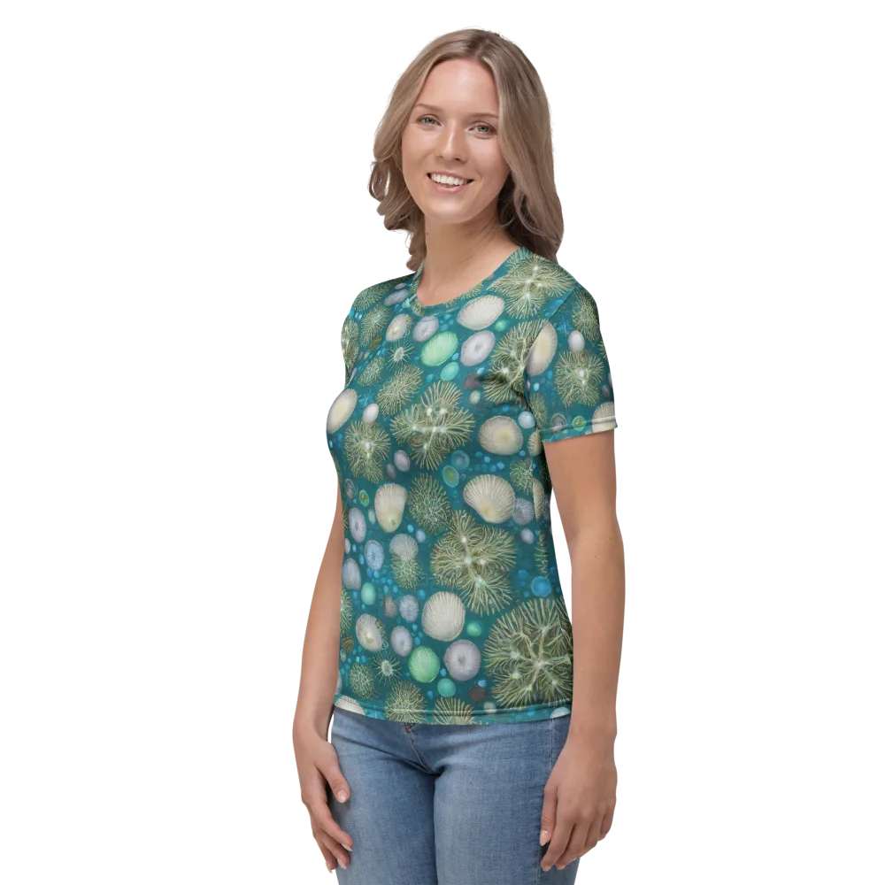 Abyssal Garden on Women's Crew Neck T-Shirt — Left