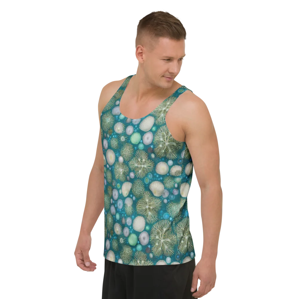 Abyssal Garden on Men's Tank Top — Left Front