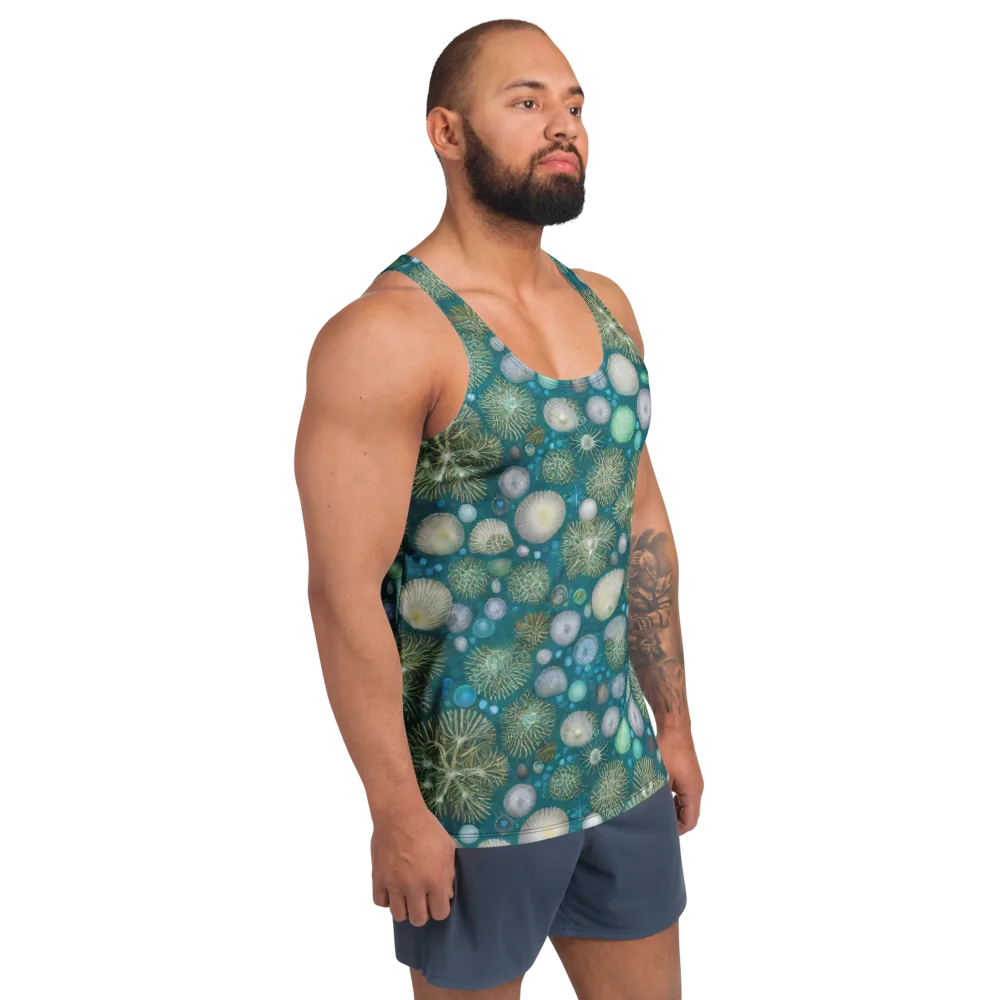Abyssal Garden on Men's Tank Top — Right Front