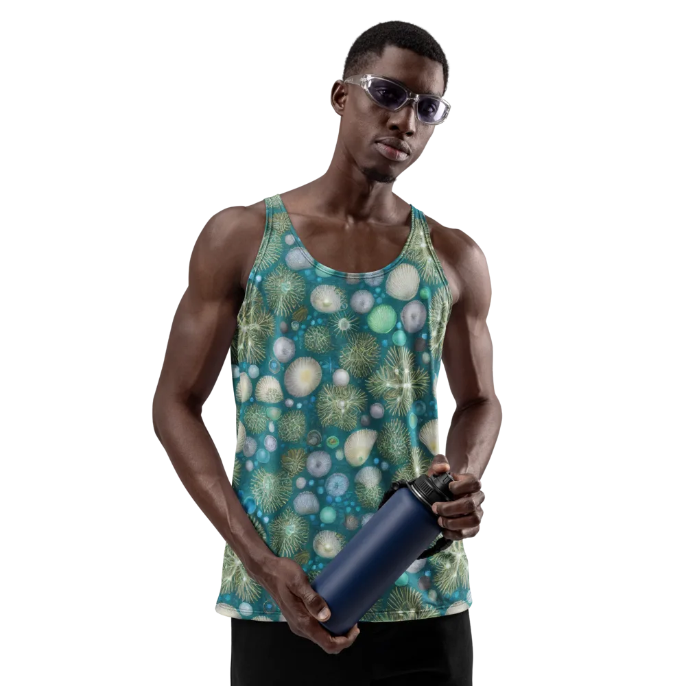 Abyssal Garden on Men's Tank Top — Front
