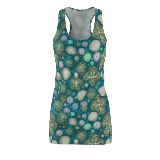 Abyssal Garden on a Racerback Dress