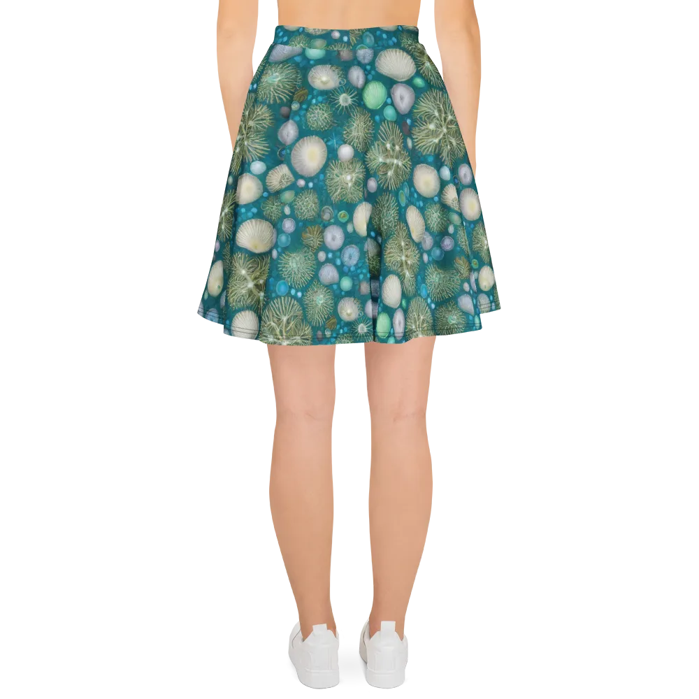 Abyssal Garden on Skater Skirt — Back