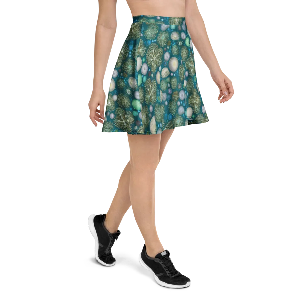 Abyssal Garden on Skater Skirt — Right