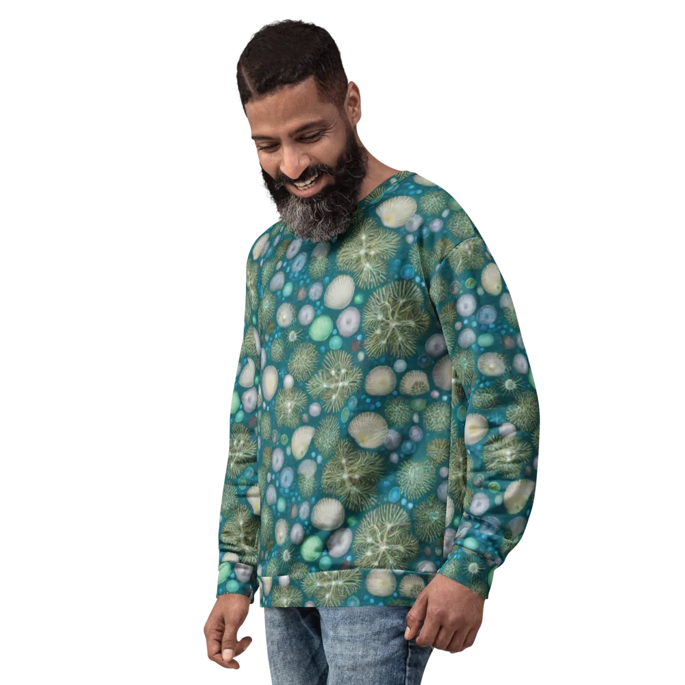 Abyssal Garden on Sweatshirt — Left Front