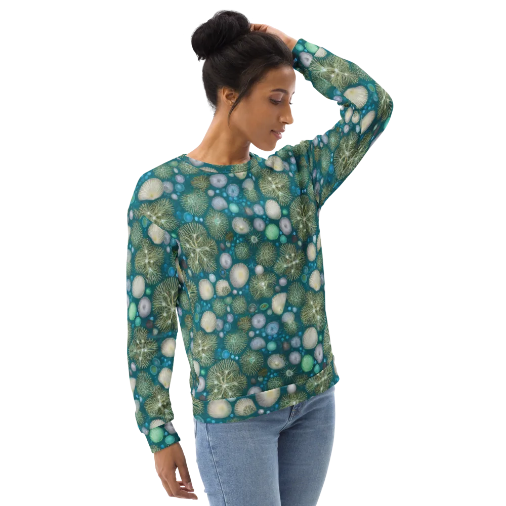 Abyssal Garden on Sweatshirt — Right Front