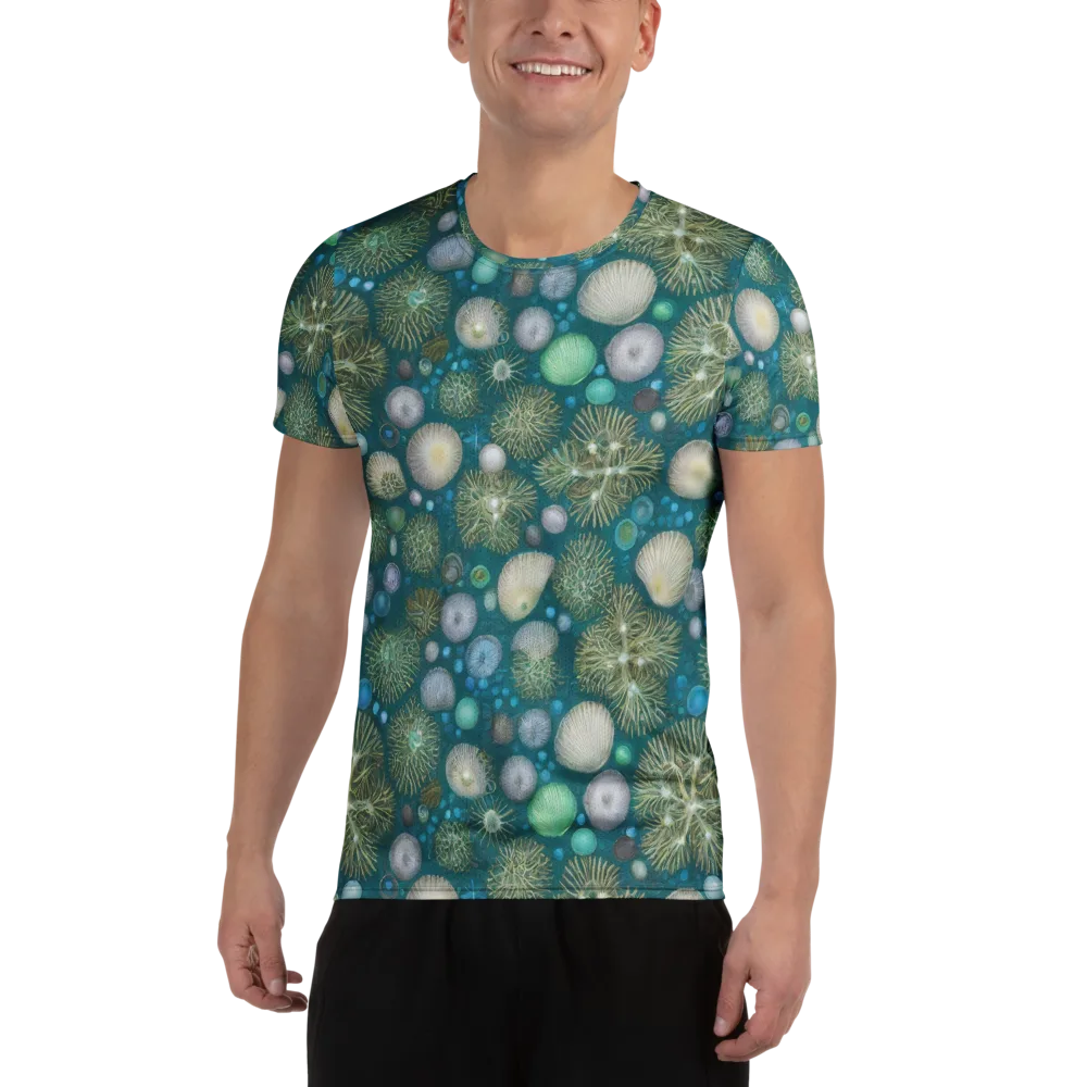 Abyssal Garden on Men's Athletic T-Shirt — Front