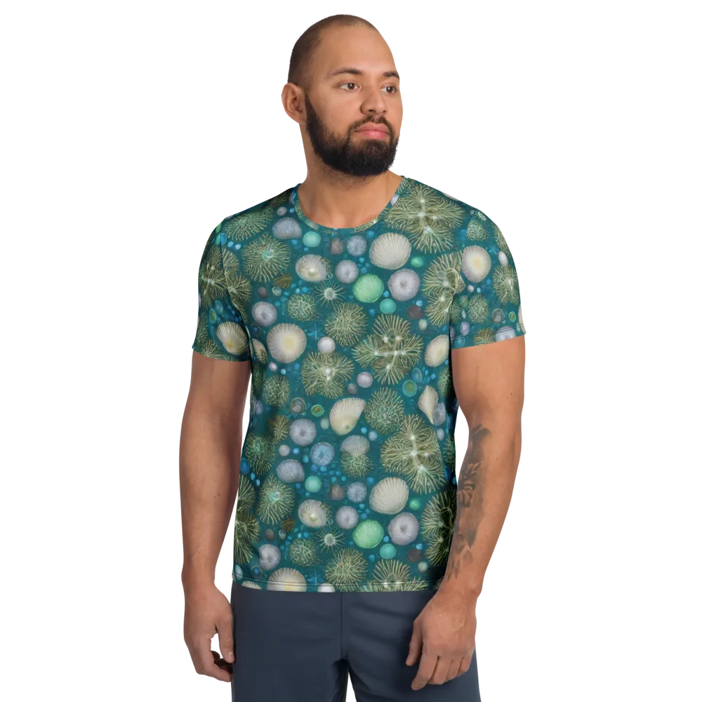 Abyssal Garden on Men's Athletic T-Shirt — Front