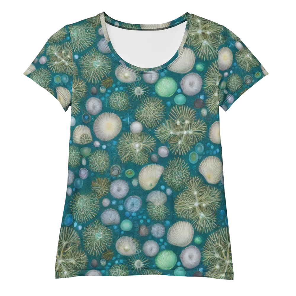 Abyssal Garden on Women's Athletic T-Shirt — Front