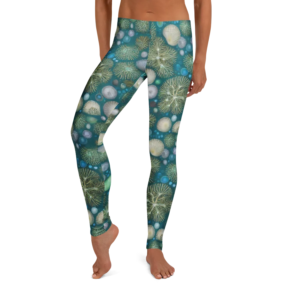 Abyssal Garden on Leggings — Front