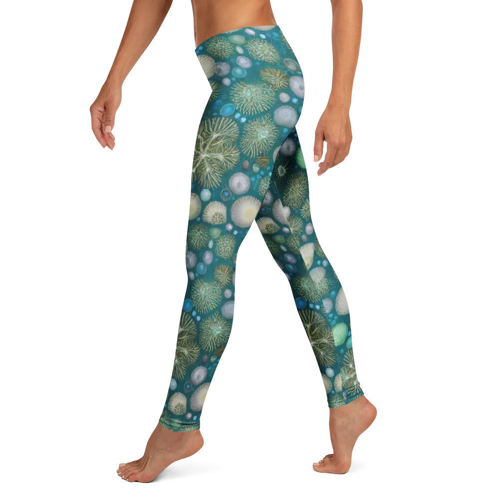 Abyssal Garden on Leggings — Left