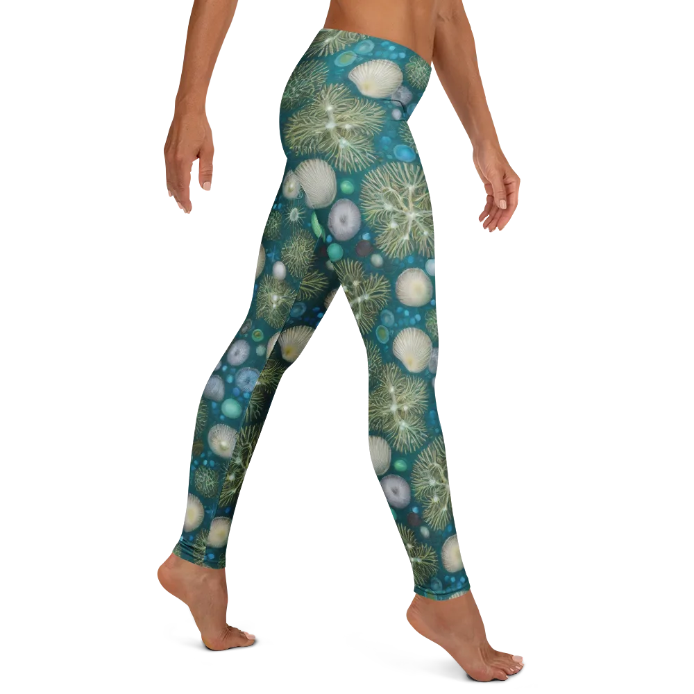 Abyssal Garden on Leggings — Right