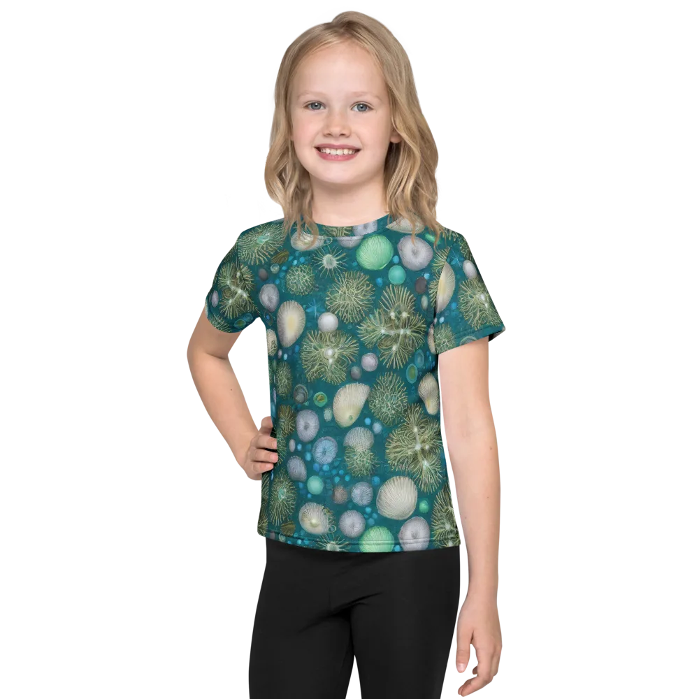 Abyssal Garden on Kids Crew Neck T-Shirt — Front
