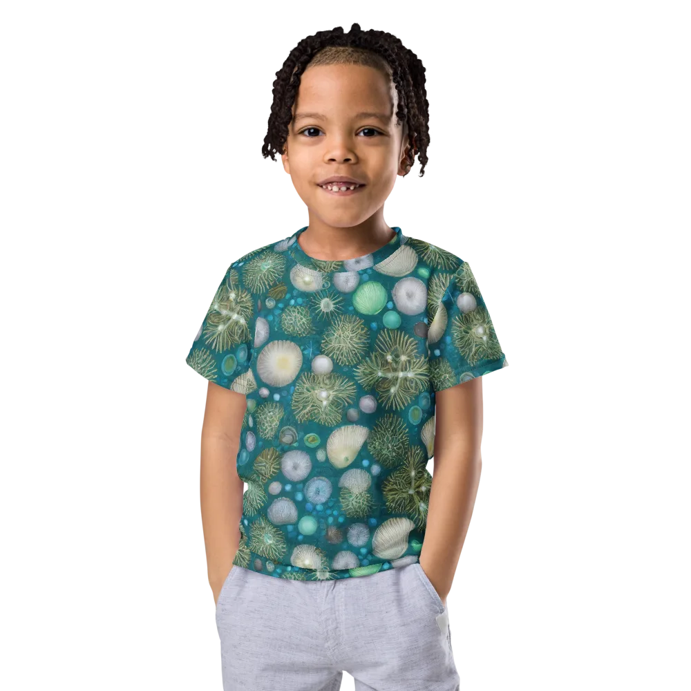 Abyssal Garden on Kids Crew Neck T-Shirt — Front